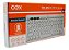 Teclado Bluetooth Retrô Abnt2 Slim Recarregável Branco Oex' - Imagem 2