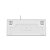 Teclado Mecanico Pcyes 75% Kirin White Ghost Switch Blue - Imagem 5