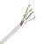 Cabo De Rede Furukawa CAT5E 100% Cobre Branco Por Metro - Imagem 1