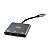 Adaptador Tipo C USB-C HDMI e USB AD401 Cinza - Imagem 1