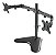 Suporte Para 2 Monitores Base Para Mesa 10 a 32'' S/ Caixa - Imagem 2