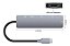 Dock Hub Usb Tipo C 6x1 Compativel Para Macbook Dell Lenovo - Imagem 5