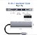 Dock Hub Usb Tipo C 6x1 Compativel Para Macbook Dell Lenovo - Imagem 2