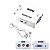 Mini Conversor Adaptador Vga Para Áudio E Vídeo Av Rca Ativo - Imagem 2