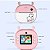 Camera Instantânea Infantil  Com Impressora Instacam Rosa - Imagem 3