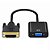 Adaptador Conversor Ativo Dvi-D Digital Para Monitor Vga - Imagem 1