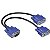 Cabo Divisor Adaptador Vga Para 2 Monitores Duplicador Vga Y - Imagem 1