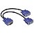 Cabo Divisor Adaptador Vga Para 2 Monitores Duplicador Vga Y - Imagem 4