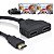 Cabo Hdmi Divisor Splitter Duplicador Y Hdmi 1x2 Xt-2010 - Imagem 2
