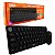 Kit Teclado E Mouse Sem Fio Preto Retro Oex Slim Pop Silent - Imagem 1