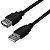 Cabo Extensor Extensão Usb 2.0 1.8 Metros Macho Femea - Imagem 1