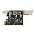 Placa PciE x1 2 Portas Usb 3.0 1 Porta Usb C 3.1 Low Profile - Imagem 2