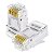 Kit 100 Conector Rj45 Para Rede 8X8 Cat5E Embalagem 100 Uni - Imagem 4