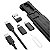 Kit Multi Adaptadores Otg Cabo Usb C Para Lightning Preto - Imagem 3