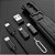 Kit Multi Adaptadores Otg Cabo Usb C Para Lightning Preto - Imagem 5
