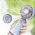 Mini Ventilador Portátil 3 Velocidades Recarregável Usb Rosa - Imagem 2