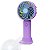 Mini Ventilador Portátil 3 Velocidades Recarregável Usb Roxo - Imagem 3