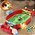 Jogo Mini Pebolim Arena Infantil Game Pinball Gol Vermelho - Imagem 4