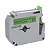 Fita Compativel Para Brother Rotuladora M-K731T 12mm Verde - Imagem 1