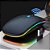 Mouse Sem Fio Slim RGB Recarregável Wifi/Bluetooth 1600dpi - Imagem 6