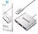Adaptador Usb C Type C Hdmi Usb Para Macbook Switch 4k 30hz - Imagem 1