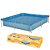 Piscina Infantil Quadrada Estrutural Pvc 1500 Litros Mor - Imagem 1
