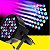 Canhao Refletor de 36 Leds Rgb 36W Iluminação Luz De Festa - Imagem 3