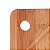 Tabua Retangular De Corte Carne Bamboo 30x20cm Mor - Imagem 5