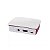 Case Protetora Plástico P/ Raspberry Pi3B Branco e Vermelho - Imagem 5