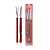 Conjunto Para Churrasco 2 Peças 63cm Gigante Inox Madeira - Imagem 1