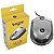 Mouse Office Prata Bright 0107 Plug & Play USB PC e Notebook - Imagem 1