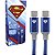 Cabo Turbo USB-C Para USB-C Superman Reforçado 5+ 018-0903 - Imagem 1