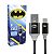 Cabo Turbo USB Para USB-C Batman Reforçado 5+ 018-0904 - Imagem 1