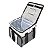 Ice Cooler 24 Litros 1 Divisoria Bolsa Termica Mor Cinza - Imagem 4