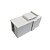 Keystone USB 3.0 180° Emenda Pass Through P/ Painel Espelho - Imagem 6