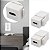 Keystone USB Tipo C Emenda Pass Through P/ Painel Espelho - Imagem 2