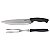Conjunto Do Assador 2 Peças Faca 8" E Garfo Churrasco Mor - Imagem 4