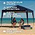 Gazebo Mor Sanfonado Praia Oxford X-flex 3x3m 70 Fps Azul - Imagem 2