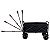 Carrinho Cargo Multiuso Transporte Carga Sanfonado 90kg 120L - Imagem 2