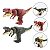 Brinquedo Dinossauro T-Rex Articulado Abre a Boca Com Som - Imagem 9