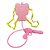 Brinquedo Infantil Mochila Lança Água Pistola Gatinha Rosa - Imagem 5