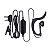 Fone Ptt Auricular Ht-50u Para Rádio Comunicador Baofeng - Imagem 1