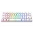 TECLADO MECANICO GAMER HERMES E3 RGB BRANCO SWITCH BROWN - Imagem 3