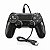 Controle Compatível Ps4 Pc Notebook Usb Cabo 1,8m Preto - Imagem 2