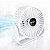 Ventilador De Mesa Portátil Usb Mini Branco Bright VN007 - Imagem 2