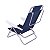Cadeira Praia Reclinável 120kg Summer Fashion Azul Marinho - Imagem 4