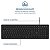 Teclado Com Fio Soft Silence Abnt2 Multilaser Tc144 Preto - Imagem 4