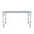 Mesa Portátil Com Alça 120x60cm 70cm De Altura Suporta 40kg - Imagem 10