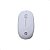 Kit Teclado e Mouse Slim Sem Fio Wireless Branco Brazil Pc - Imagem 2