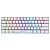 Teclado Gamer Mecânico Ziggy 60% Branco Tc607 Outemu Red Oex - Imagem 2